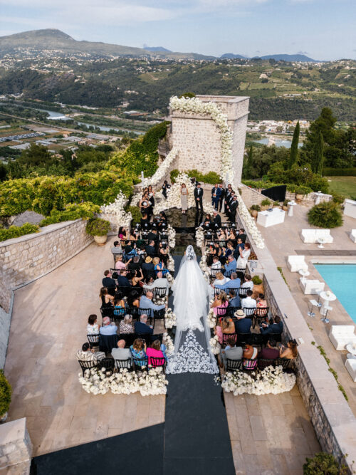 bride and groom first dance italy wedding