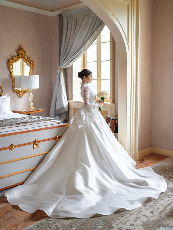 italy luxury wedding photographer portrait